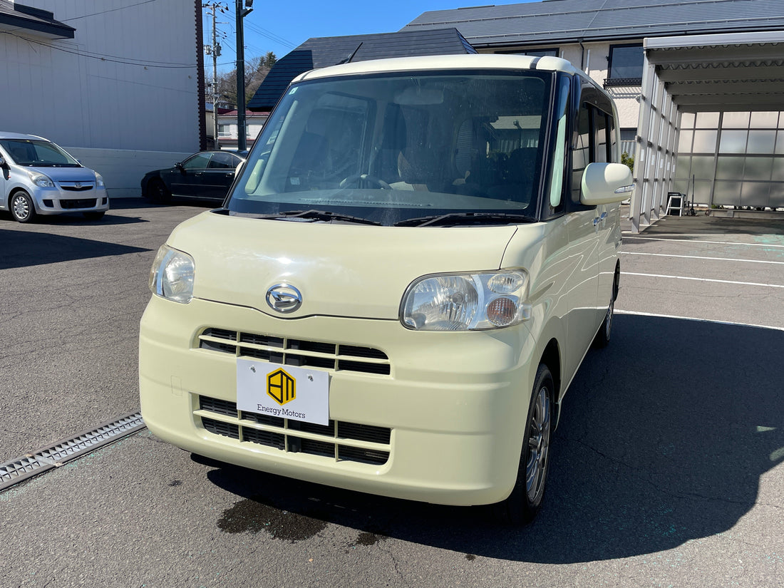 H21  4WD タント（コットンアイボリー）が入荷しました！早い者勝ちです！